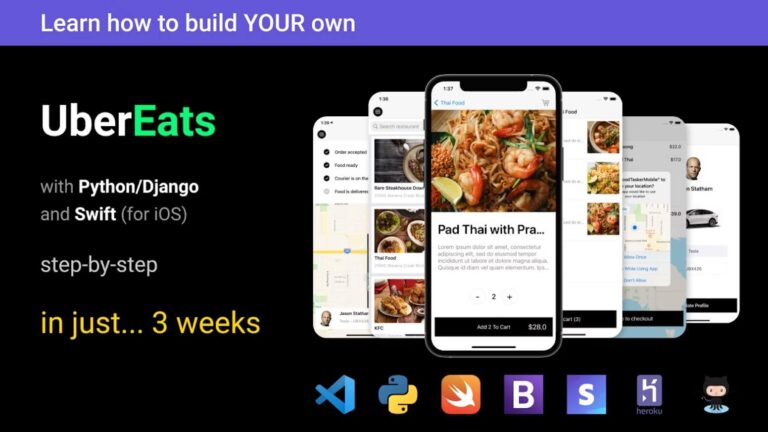 How to build UberEats with Python/Django and Swift (for iOS)